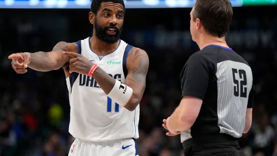 Irving hits big 3-pointers, scores 35 points to lead the Mavericks over the Timberwolves, 115-108