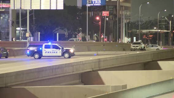 Pedestrian dead after multi-vehicle crash in Dallas