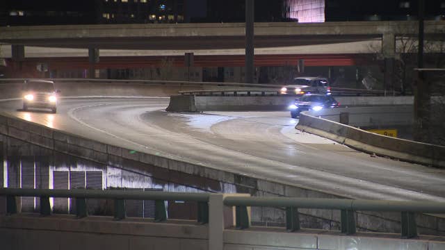 Dallas weather: TxDOT crews treating icy spots ahead of Tuesday drive