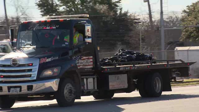 1 dead in Fort Worth crash between motorcycle and school bus