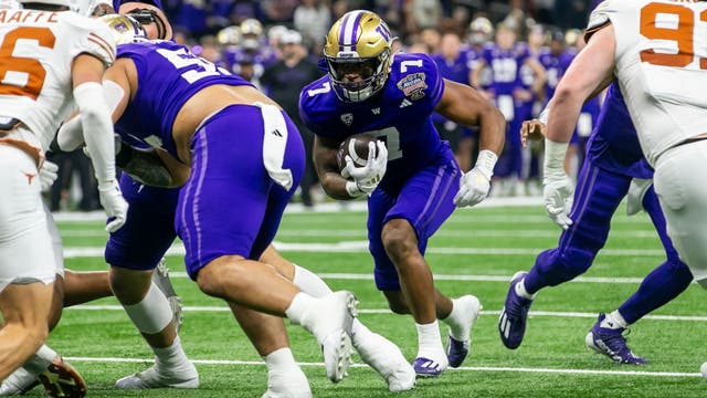 Michael Penix Jr. leads No. 2 Washington to 37-31 victory over Texas and spot in national title game