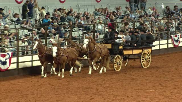 Fort Worth Stock Show & Rodeo honors military members, first responders