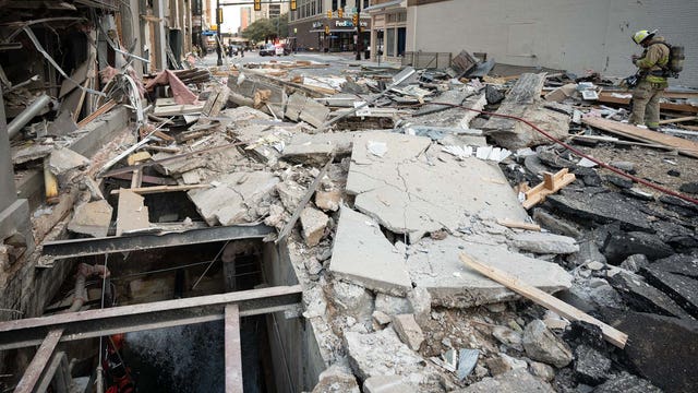 Fort Worth hotel explosion cleanup underway; guests allowed to retrieve belongings