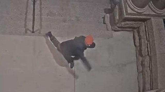 Old Tarrant County courthouse vandal caught on camera