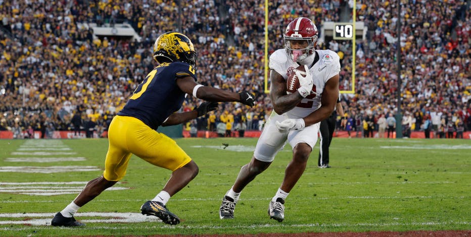 Michigan secures a spot in the national title game with a 27-20 victory over Alabama