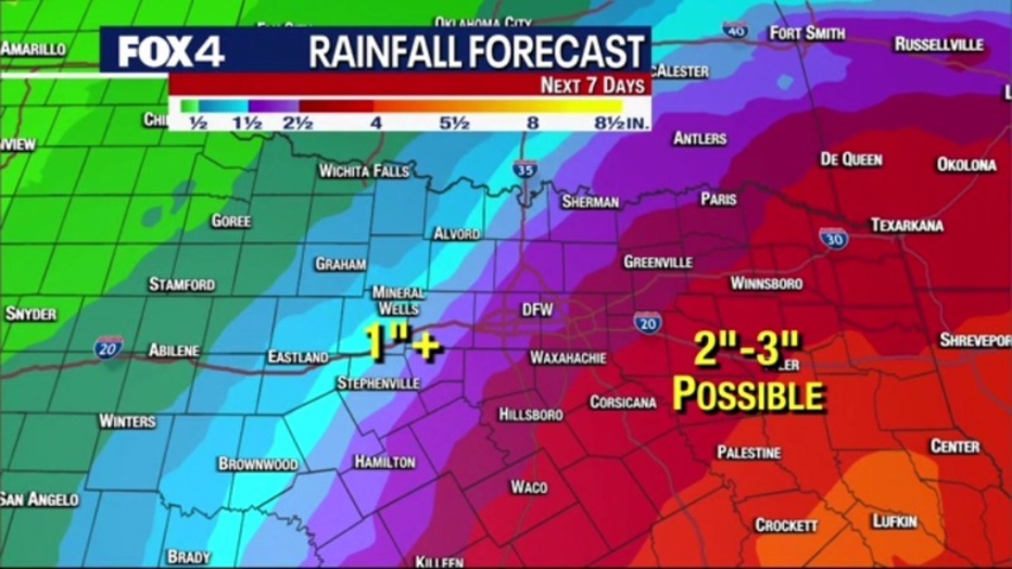 Dallas Weather: Cold Front Arrives Overnight Sending Temps Back Below ...