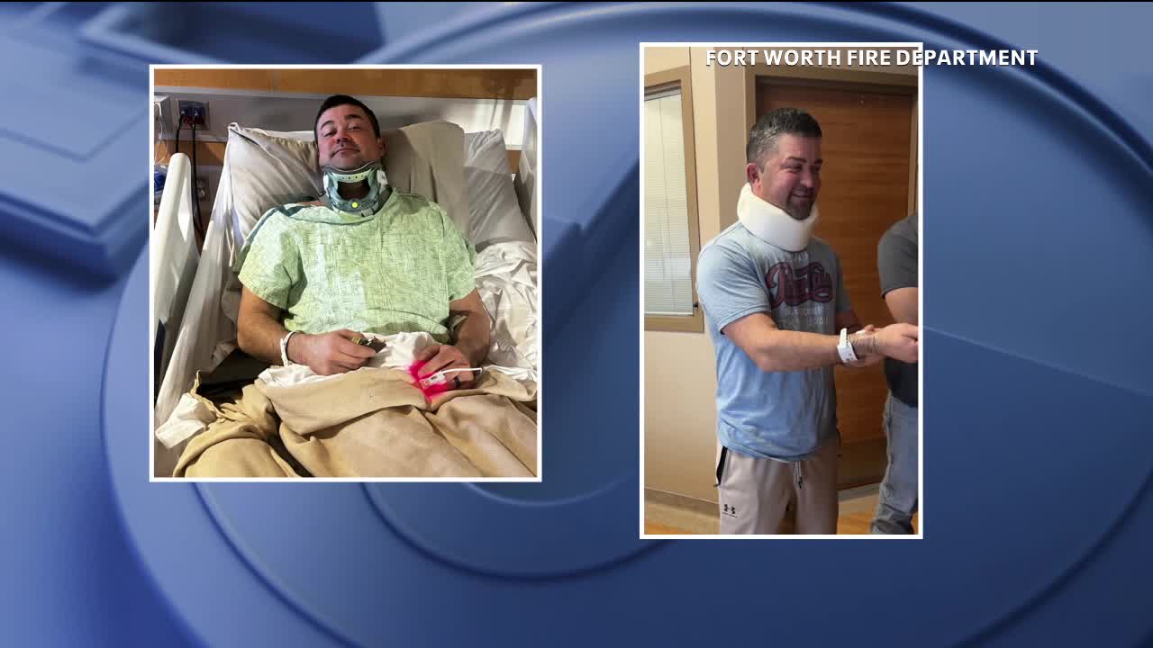 Third injured Fort Worth firefighter released from the hospital - Vimarsana News