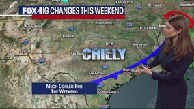 Dallas weather: Temperatures to fall into the 30s this weekend