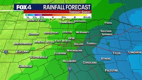 Dallas weather: Rain returns to the forecast this weekend