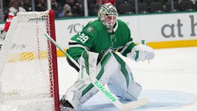 Oettinger makes 32 saves, Robertson scores go-ahead goal in 3rd period as Stars beat Hurricanes 4-2