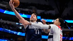 Luka Doncic records 10th triple-double of the season, leads Mavericks past Wizards 112-104