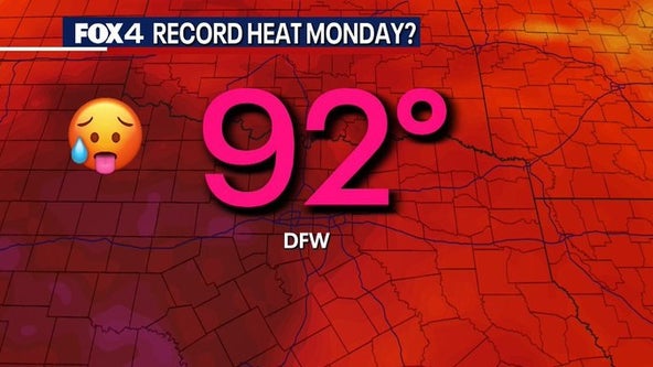 Dallas Weather: Record heat possible this week