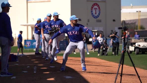 Texas Rangers full team reports to spring training in Arizona