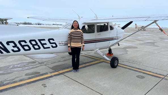 Grandmother soars toward dream of pilot license, defying age and gender barriers
