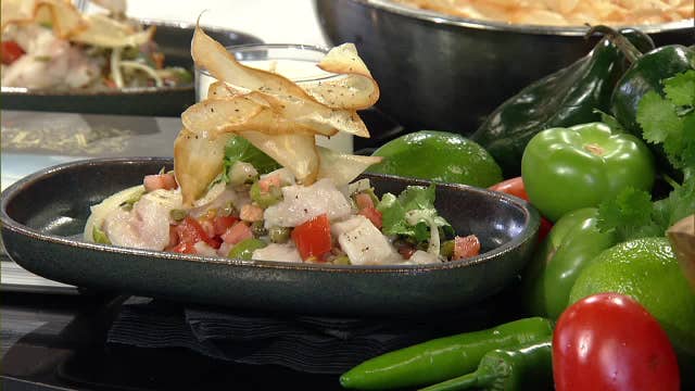 Striped bass ceviche recipe from Mexican Sugar