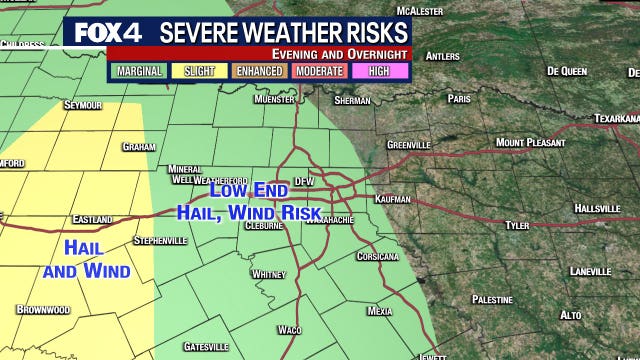 Dallas weather: Rain and storms expected Friday night