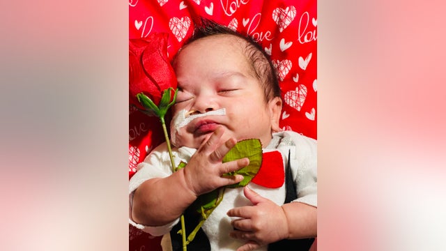 PHOTOS: North Texas NICU babies dress up for Valentine's Day