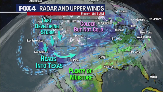 Dallas weather: Wet weekend could put a damper on plans