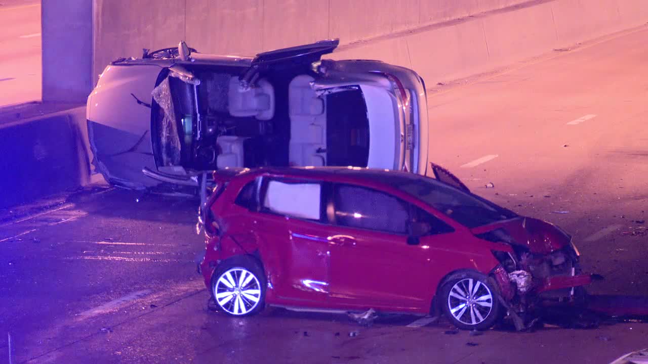 1 dead, 1 critically injured in crash on I-30 in Dallas | FOX 4 Dallas ...
