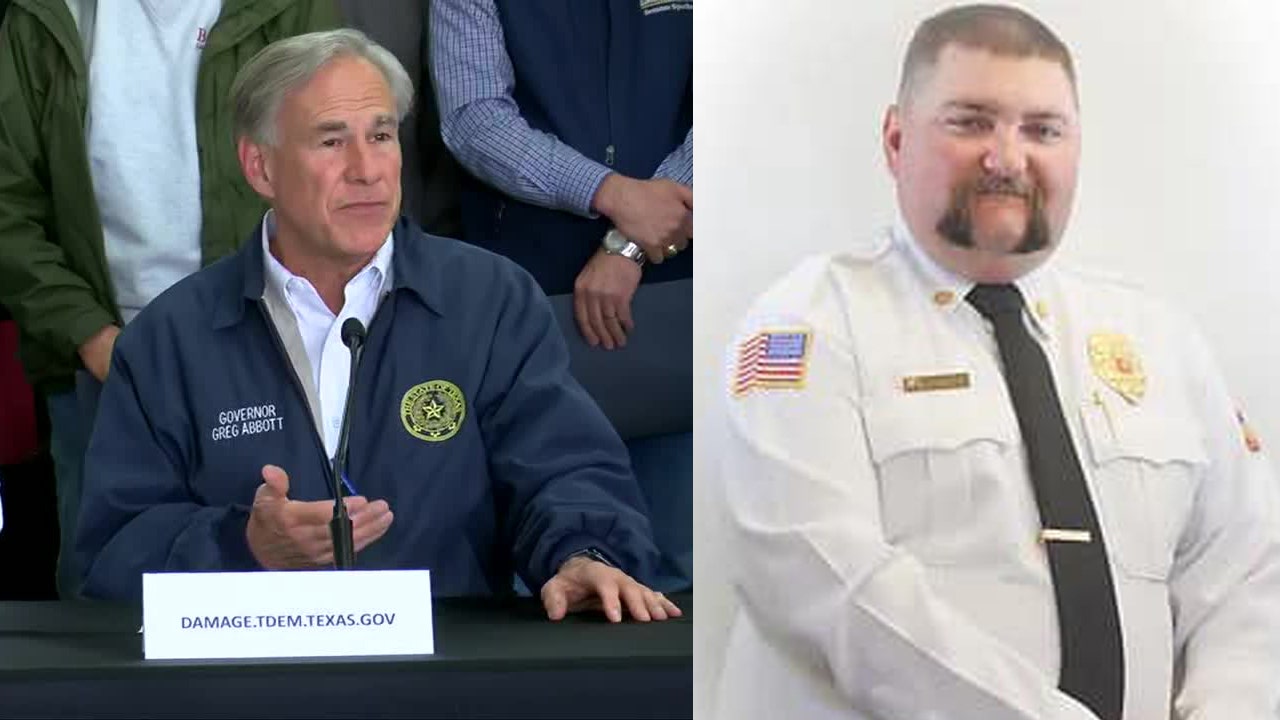 "That's what Texas heroism is all about": Gov. Abbott honors fire chief killed in Panhandle fire