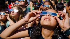 Solar Eclipse: Students learning safest ways to look at Monday's eclipse