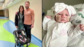 Shannon Murray brings Baby Stella home from the hospital