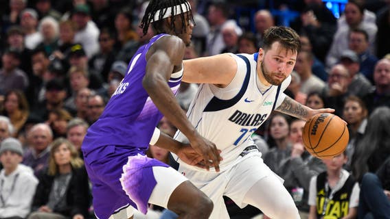 Luka Doncic gets triple-double as Mavericks beat Jazz 115-105
