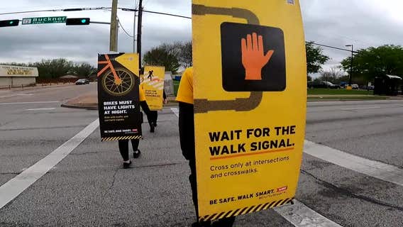 Irving teen run over by texting driver urges motorists to watch out for pedestrians