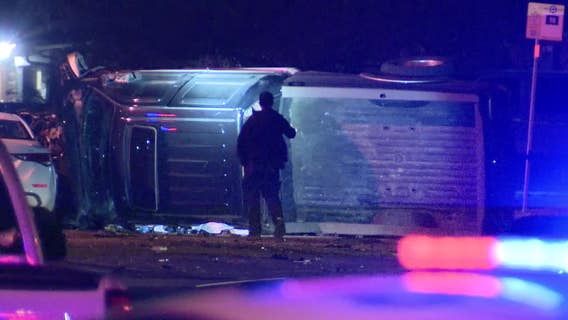 Driver charged with manslaughter for overnight crash in Dallas that killed 2