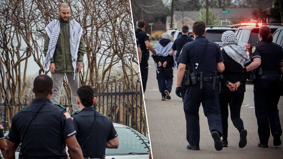 23 pro-Palestinian protesters arrested outside Garland defense company