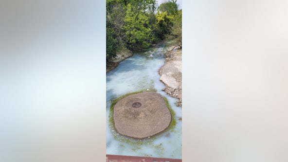 Garland investigating ‘cloudy’ water in creek near Tinsley Park