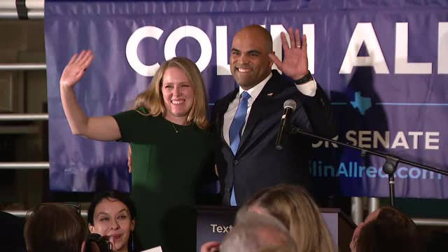 Colin Allred claims victory in Texas Democratic primary for US Senate; will now take on Ted Cruz