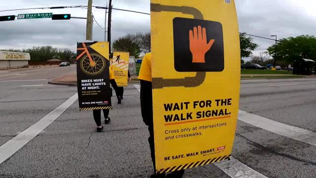 Irving teen run over by texting driver urges motorists to watch out for pedestrians