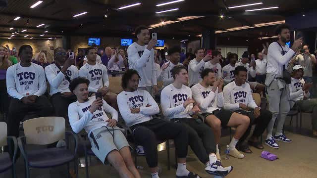 TCU prepares to face Utah State in NCAA men's basketball tournament
