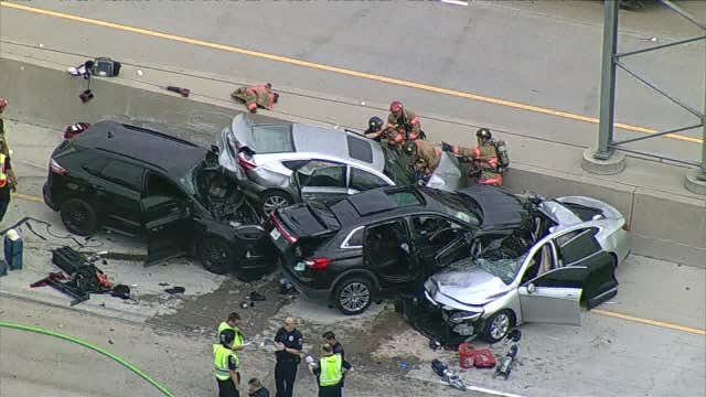 Several injuries reported after crash in Irving