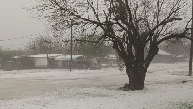 Dallas weather: Hail falls in portions of North Texas