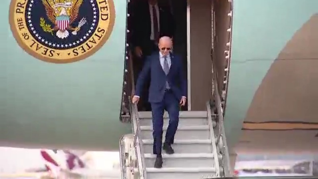 President Joe Biden visits Dallas for campaign fundraiser