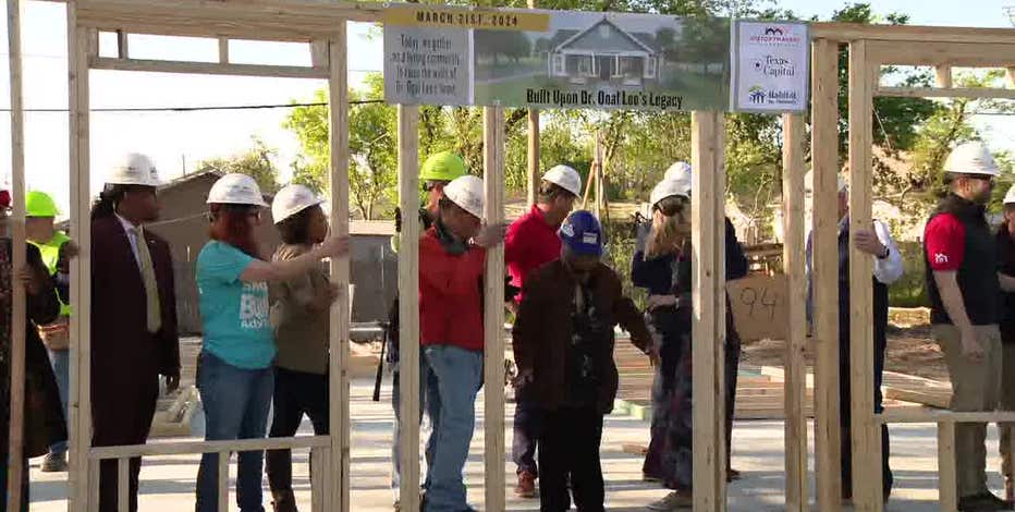 Construction begins on Opal Lee’s new home in Fort Worth