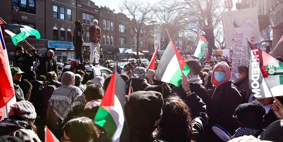 Israel-Hamas war: Protesters march around the world to call for ceasefire