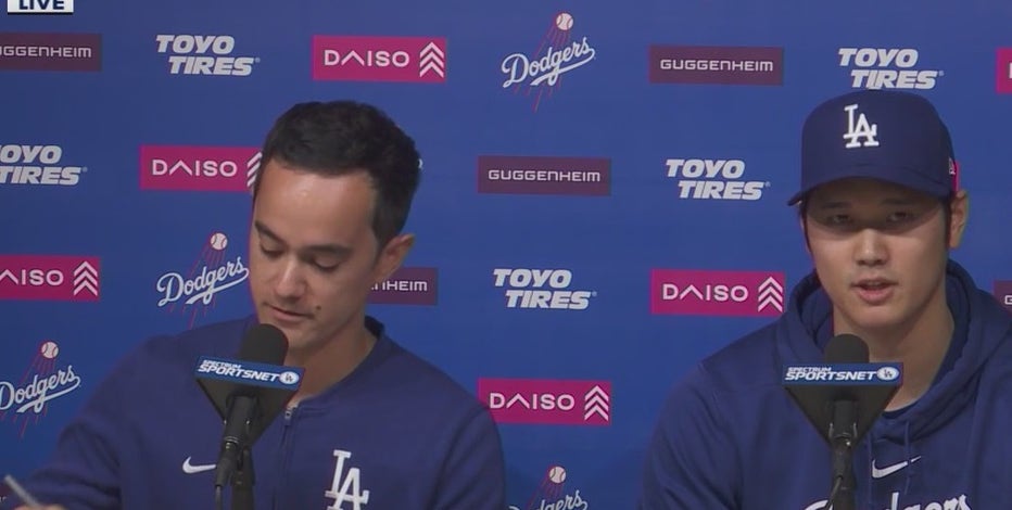 Shohei Ohtani: I never bet on sports or sent money to bookmaker