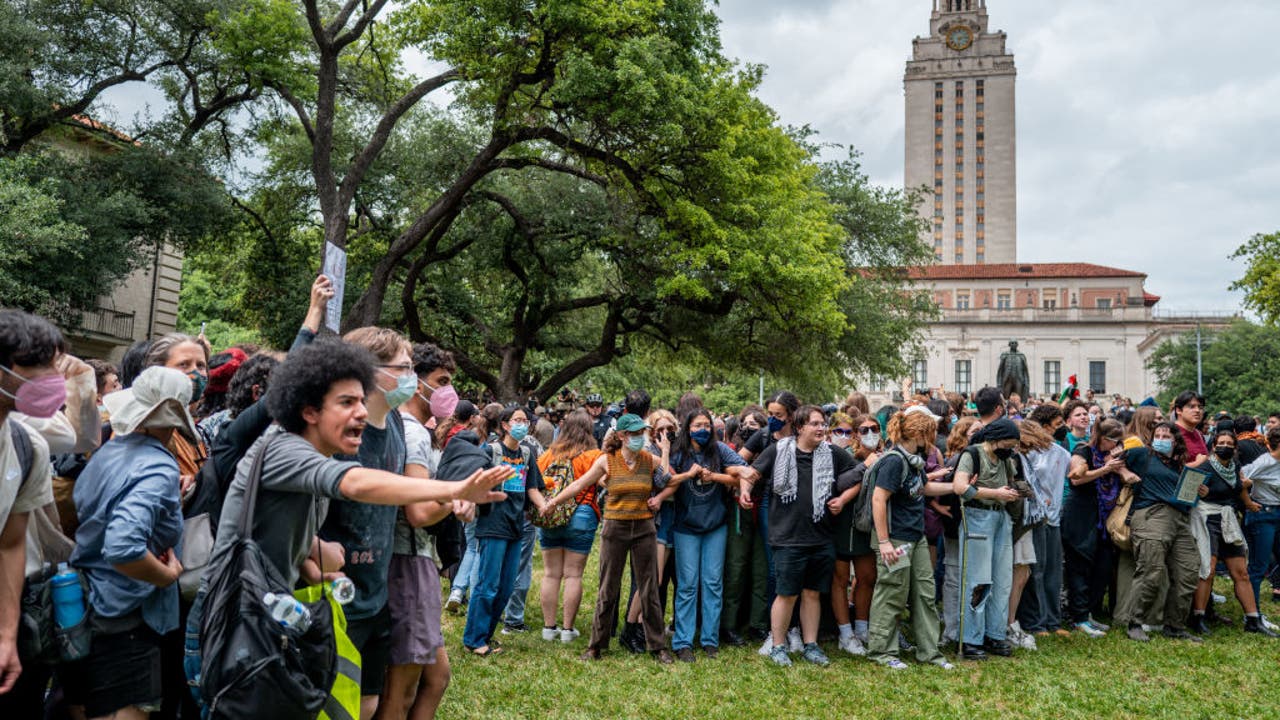 First Amendment questions raised after UT Austin protest arrests