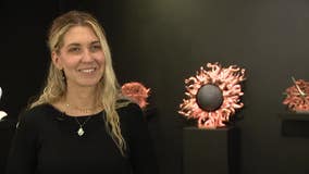 3D artist visiting North Texas collaborates with NASA for eclipse-inspired pieces