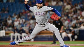 Eovaldi strikes out 8 in 7 shutout innings, Seager homers and Rangers beat Rays 4-1