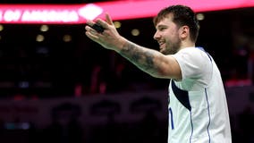 Luka Doncic scores 39 in triple-double as Mavs beat Hornets 130-104, clinch playoff spot