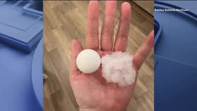 Monday’s storms brought hail, possible tornado to North Texas
