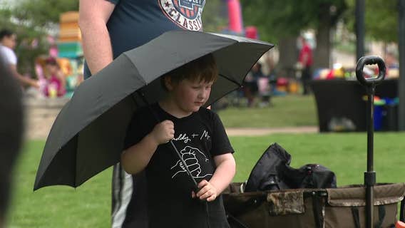 Crowds, organizers were prepared for rain at Arlington's Dream Fest