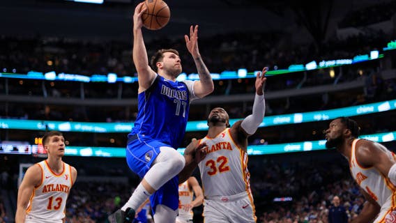Luka Doncic finishes with 25 points after scoreless 1st quarter, Mavs beat Hawks 109-95