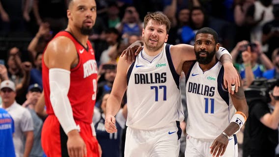 Kyrie Irving on chemistry with Luka Doncic: 'We want to be challenged by the best'