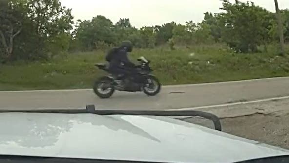 Parker County mystery motorcyclist has led officers on 7 high-speed chases