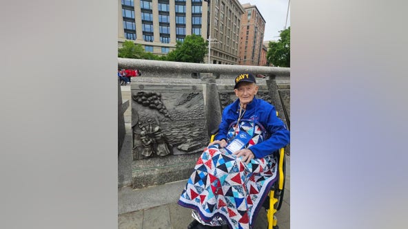 Good Day feature leads Honor Flight to D.C. for 100-year-old veteran